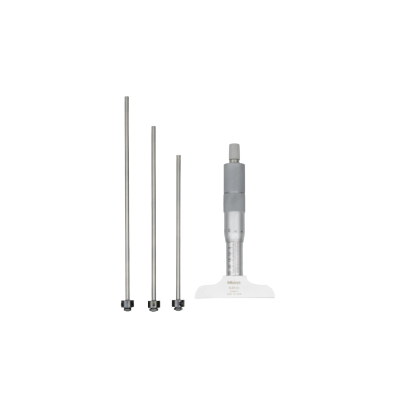 Mitutoyo Depth Micrometer 0-100mm 63mm Base 129-111