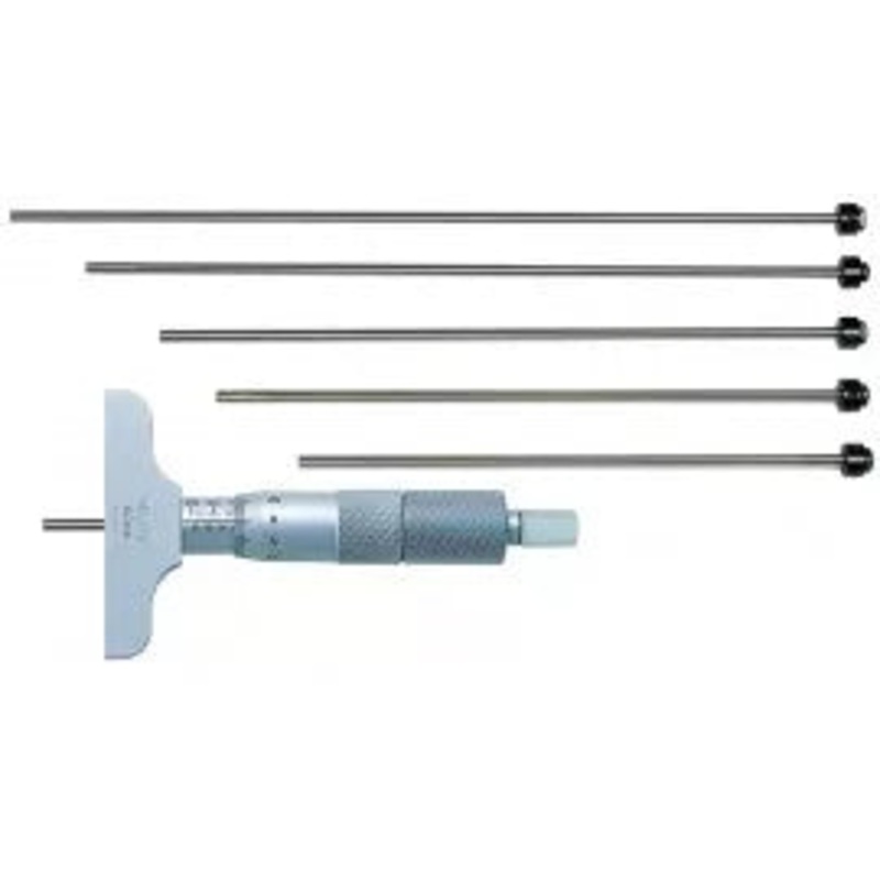 Mitutoyo Depth Micrometer 0-150mm 63mm Base 129-112