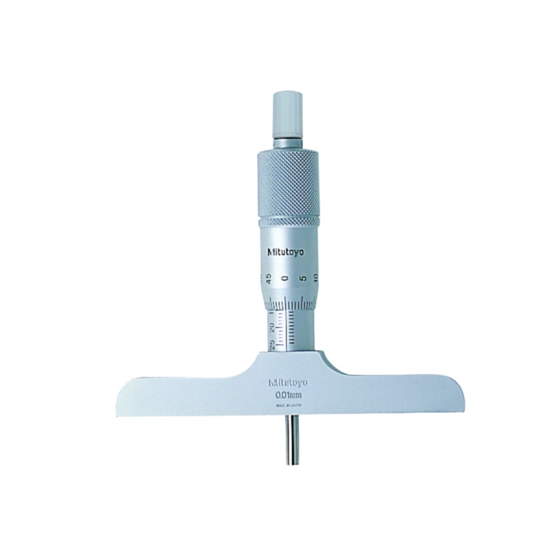 Mitutoyo Depth Micrometer 0-25mm, 101mm Base 128-102