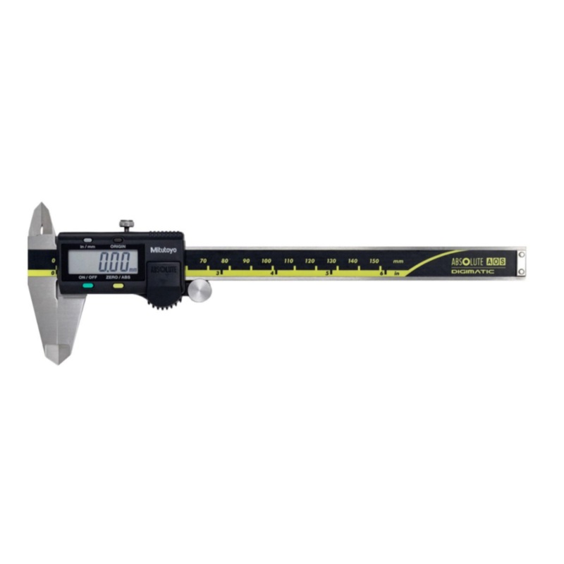 Mitutoyo Absolute aos Caliper 0-150mm/0-6 Square Depth Rod & Thumb Roller 500-171-30