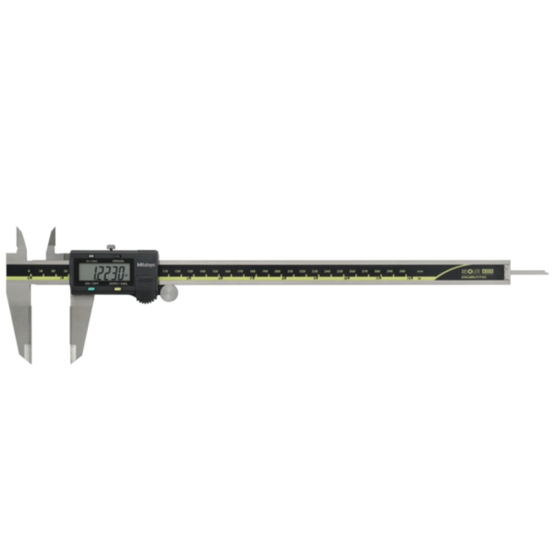 Mitutoyo Digital ABSOLUTE AOS Calipers 0-300mm (0-12) W/O Output Carbide OD/ID Jaws 500-166-30