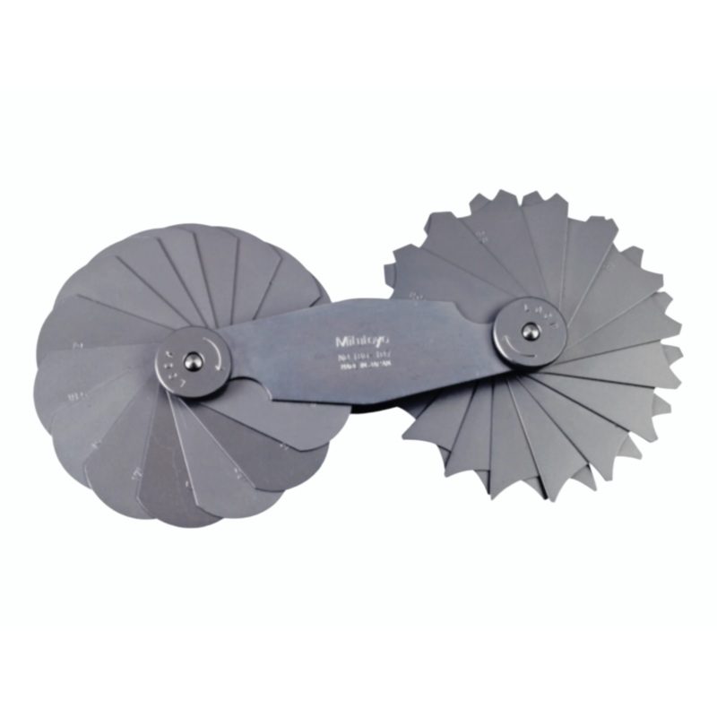 Radius Gauge 15.5-25mm, 30 Pairs 186-107