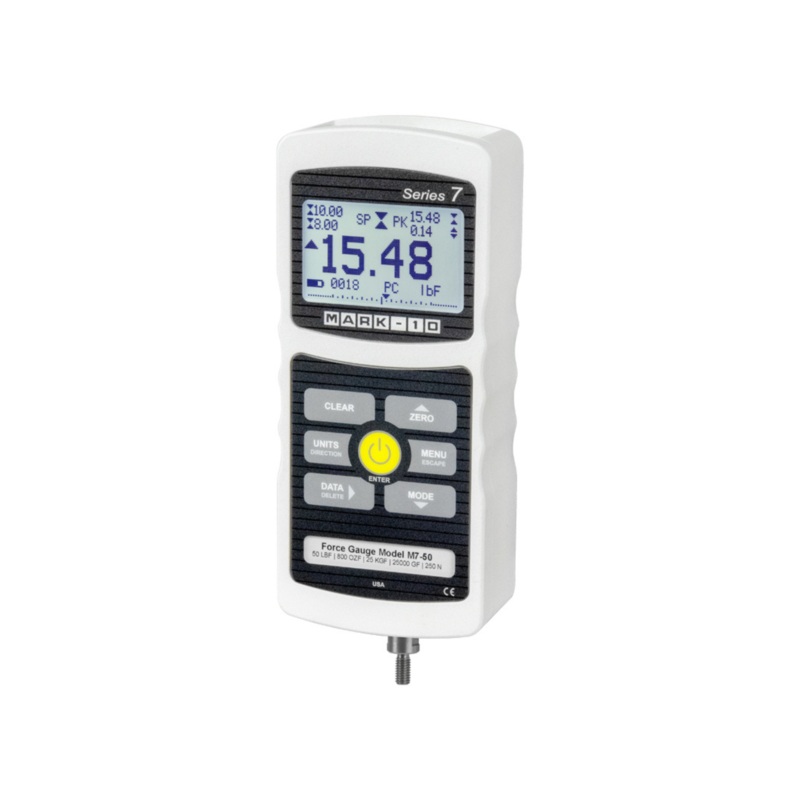Mark-10 Professional Digital Force Gauge 500 lbF /  2.5 KN M7-500U