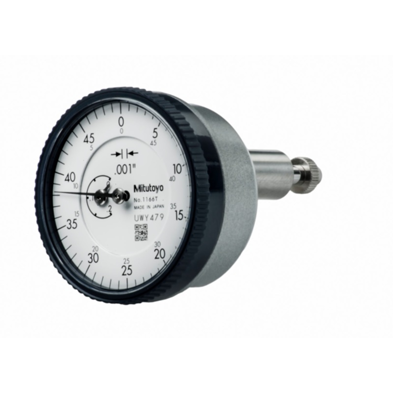 Dial Indicator, Back Plunger, AGD/ANSI 0,2, 0,001 1166T