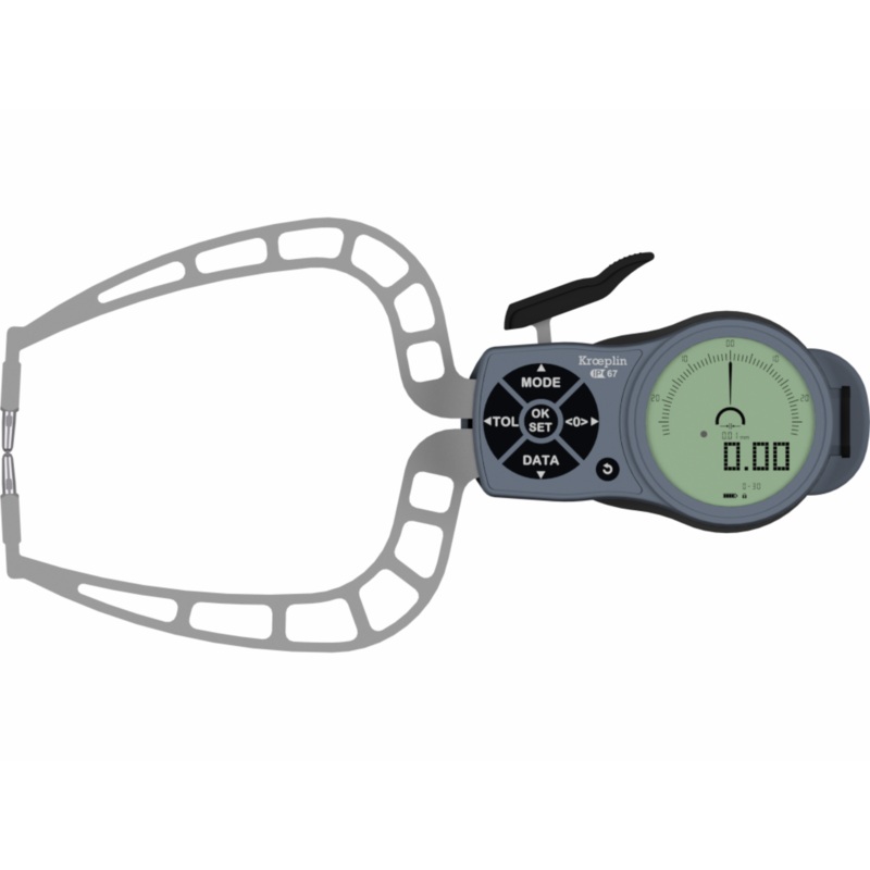Kroeplin Digital External Caliper Gauge 0-30mm, 0.001mm K330 ( Mitutoyo Equivalent 209-951)