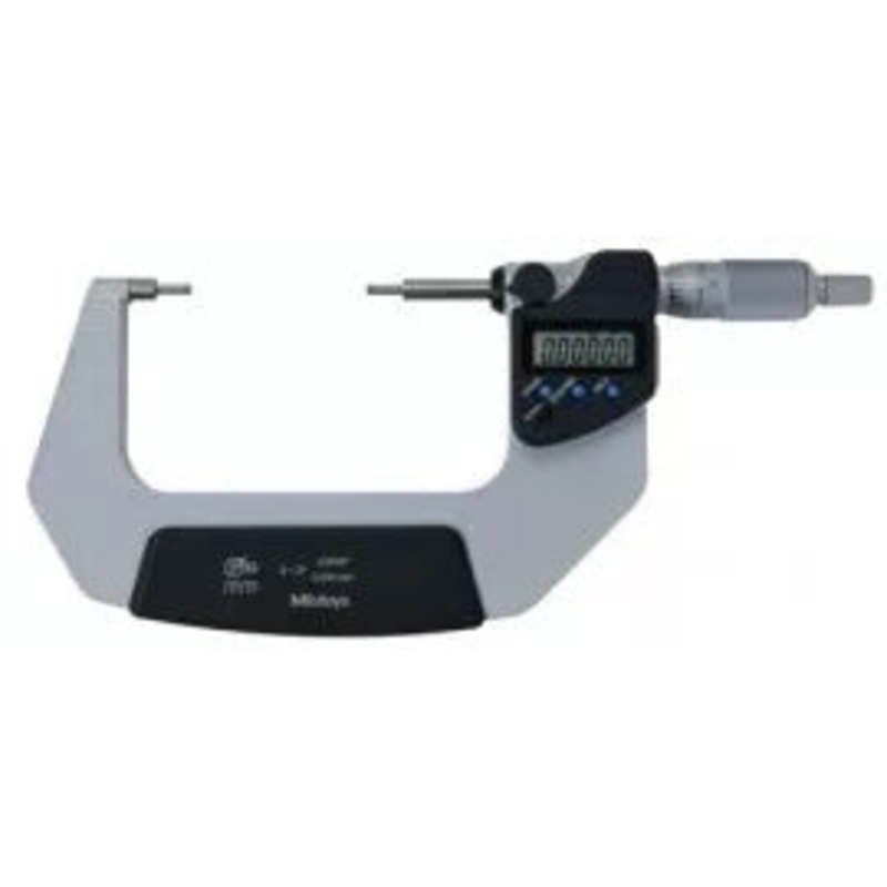 Mitutoyo Digital Spline Micrometer IP65 Inch/Metric,50-75mm/2-3, 3mm Measuring Face 331-353-30
