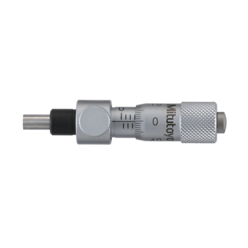 Micrometer Head, Locking Screw Type 0-6,5mm, 0,01mm, Flat 148-220-10