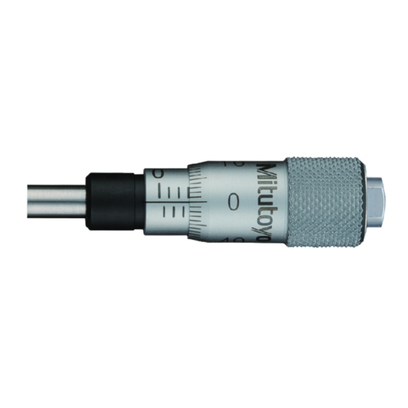 Micrometer Head, Ultra Small Type 0-6,5mm, 0,01mm, Flat 148-201-10