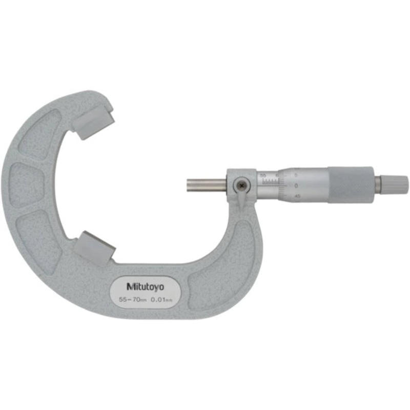 Mitutoyo 3 Flute V-Anvil Micrometer 55-70mm 114-105