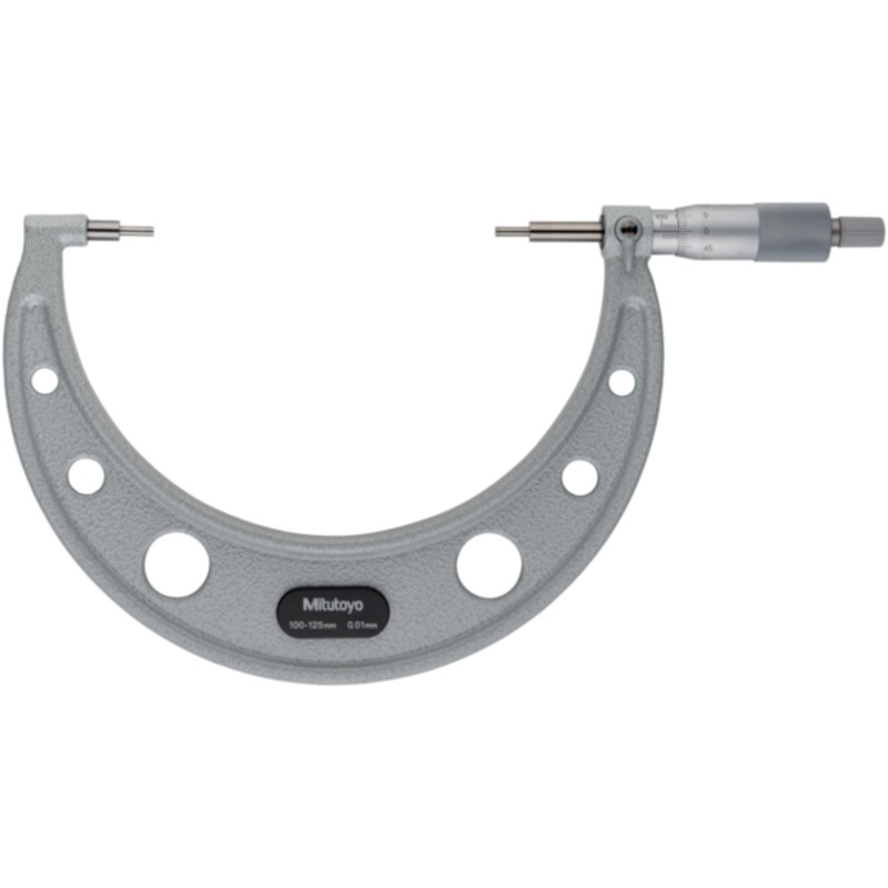 Spline Micrometer 100-125mm, 3mm Measuring Face 111-119