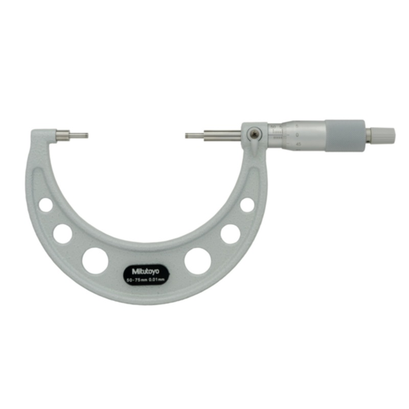 Spline Micrometer 50-75mm, 3mm Measuring Face 111-117