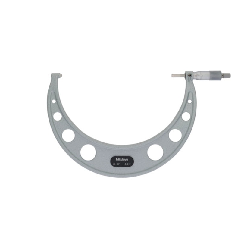 Mitutoyo Imperial Analogue Outside Micrometer 8-9, Ratchet Stop  103-185