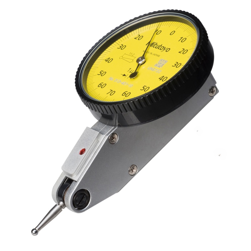 Dial Test Indicator, Horizontal Type 0,14mm, 0,001mm, 8mm Stem 513-401-10E