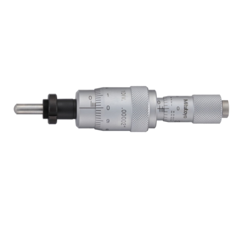 Micrometer Head, Differential Screw 0-0,5, 0,001/0,00002, Sperical 110-504-10