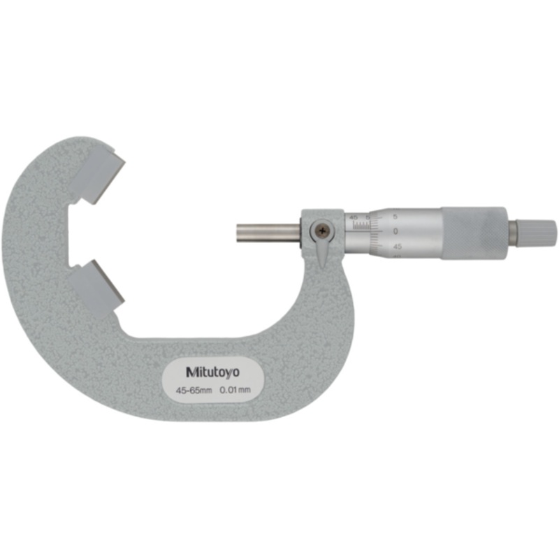Mitutoyo 5 Flute V-Anvil Micrometer 45-65mm 114-123