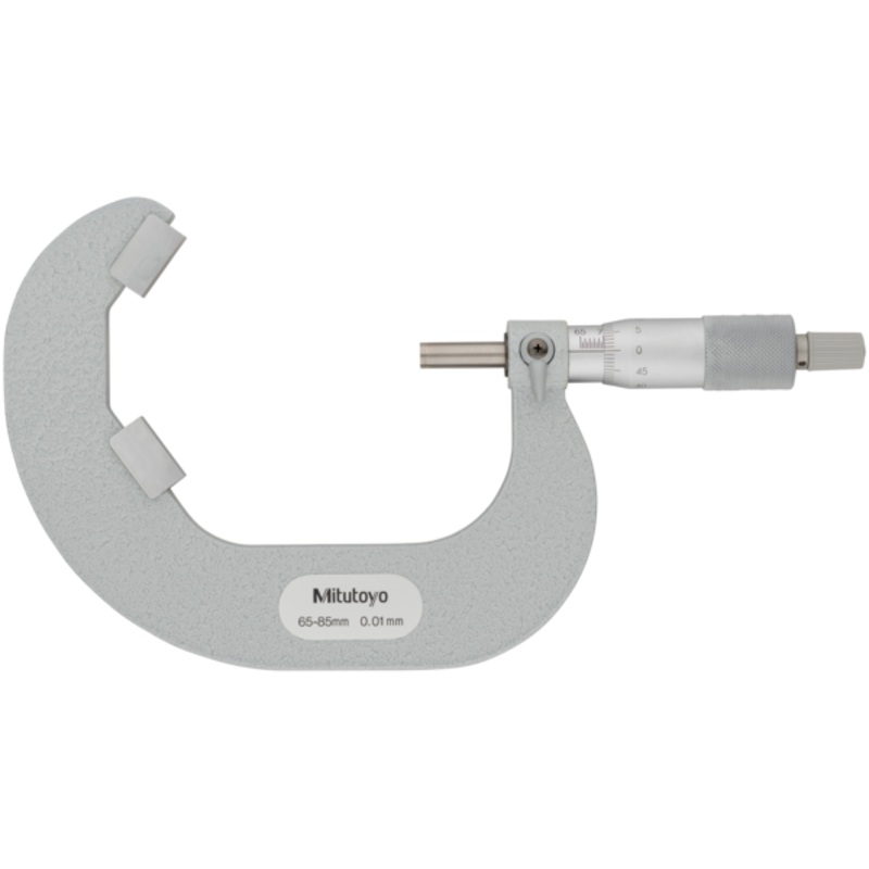 Mitutoyo 5 Flute V-Anvil Micrometer 65-85mm 114-124