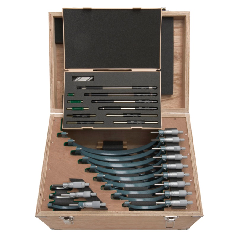 Mitutoyo Imperial Analogue Outside Micrometer Set 0-12 103-905-10