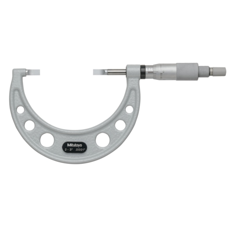 Mitutoyo Blade Micrometer, Hardened Steel Blade 2-3, 0,75mm Blade 122-127-10