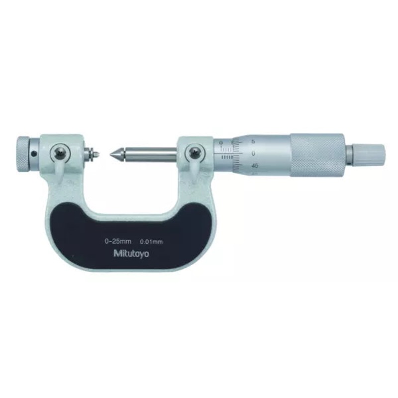 Screw Thread Micrometer Interchangeable Tips, 0-25mm 126-125