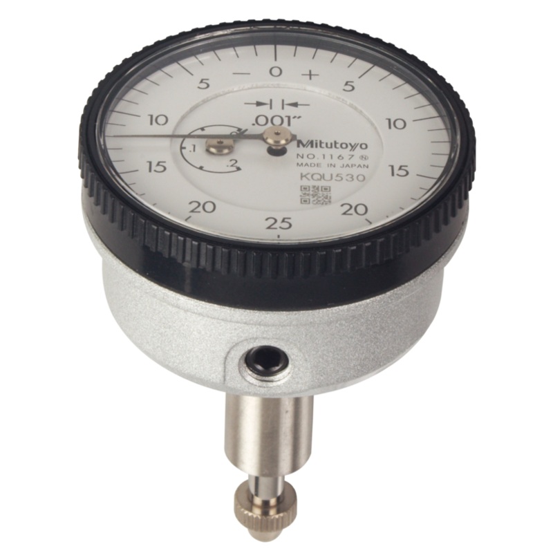 Dial Gauge, ANSI/AGD Type Back Plunger Design, 0,2, 0,001 1167A