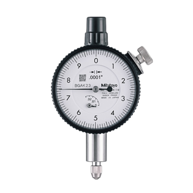 Dial Gauge, Lug Back, ANSI/AGD Type Jewelled Bearing, Shockproof, 0,025, 0,0001 1802A-10