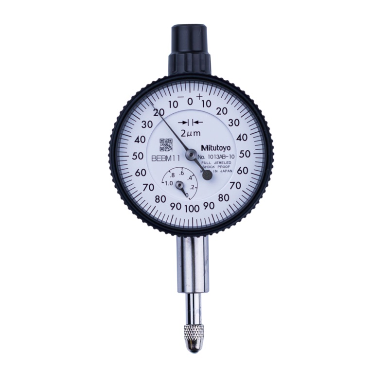 Dial Gauge, Lug Back, ISO Type Jewelled Bearing, 1mm, 0,002mm 1013A-10