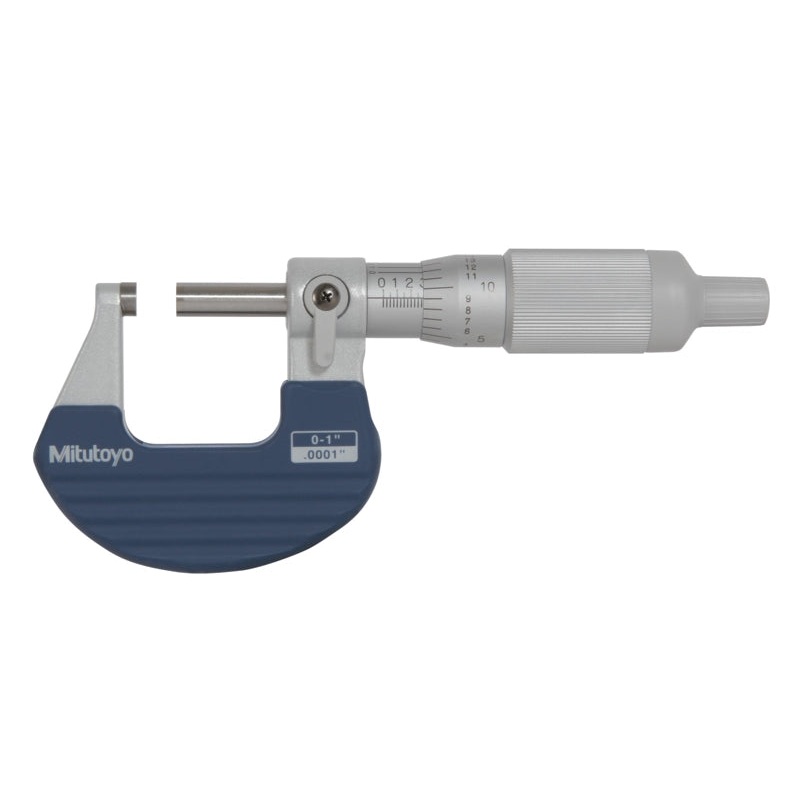 Mitutoyo Ratchet Thimble Micrometer 0-1, 0.0001 102-717