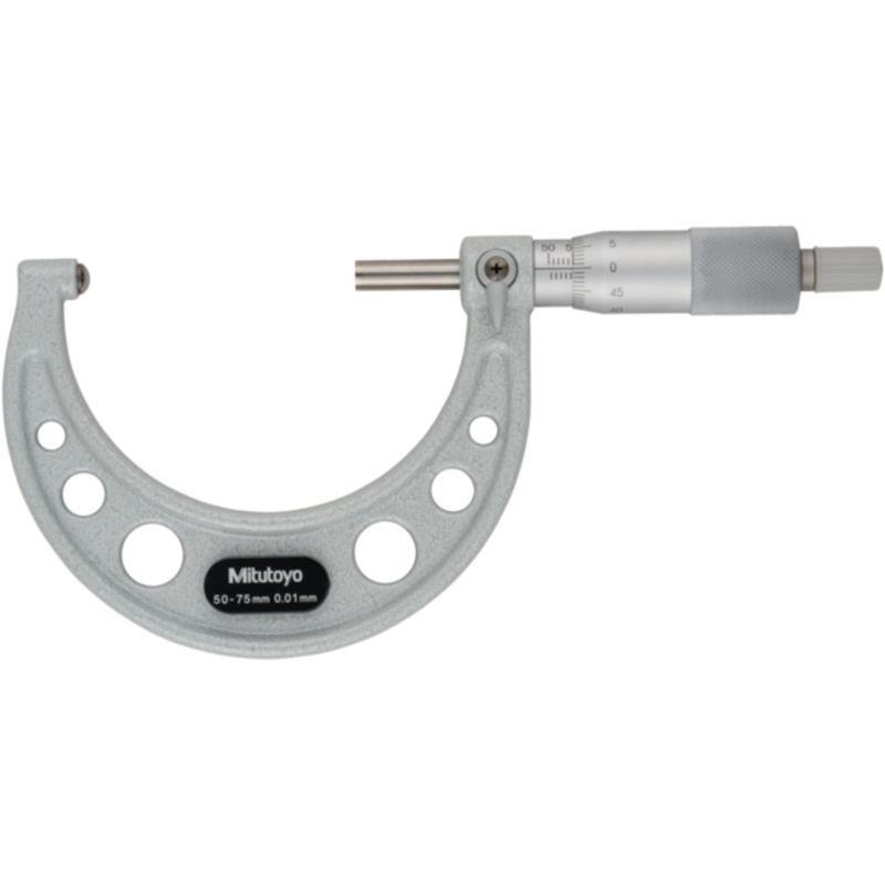 Tube Micrometer, Spherical Anvil 50-75mm 115-117