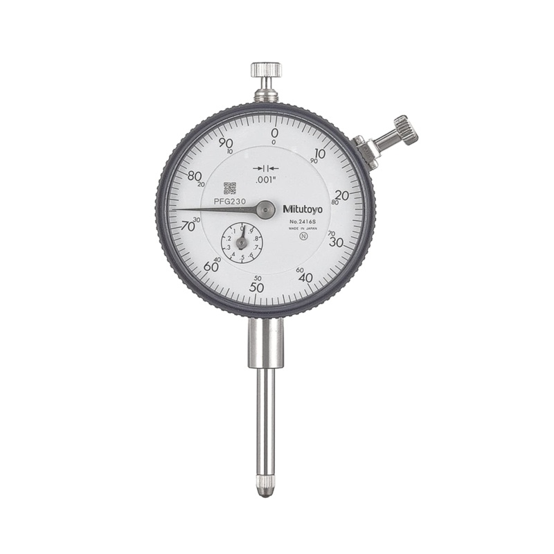 Dial Gauge, Flat Back, ANSI/AGD Type 1, 0,001 2416AB-06