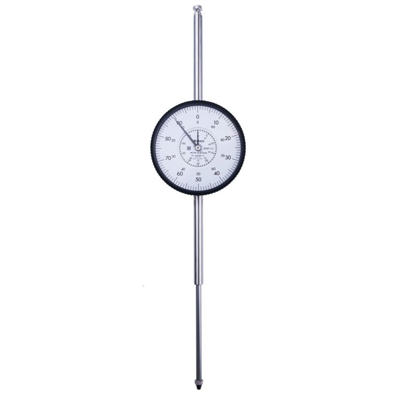 Dial Gauge, Lug Back, ISO Type Jewelled Bearing, Shockproof, 80mm, 0,01mm 3060A-19