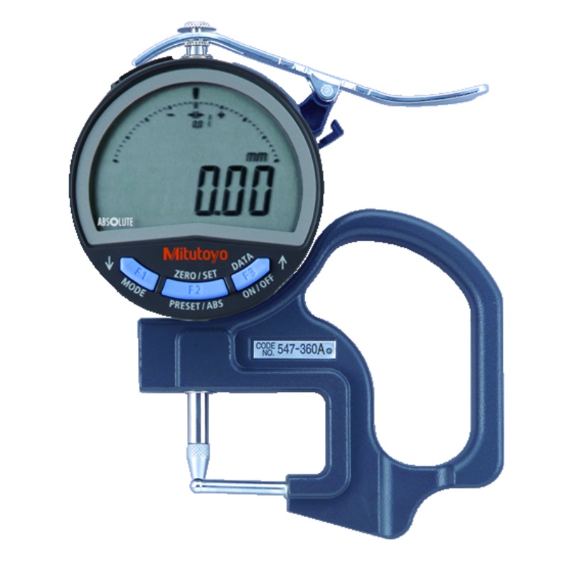 Digital Thickness Gauge, Pipe Gauge 0-10mm, 0,01mm 547-360A