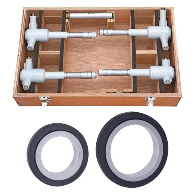 Mitutoyo 3-Point Internal Micrometer Holtest Set 100-200mm (4 pcs.) 368-994