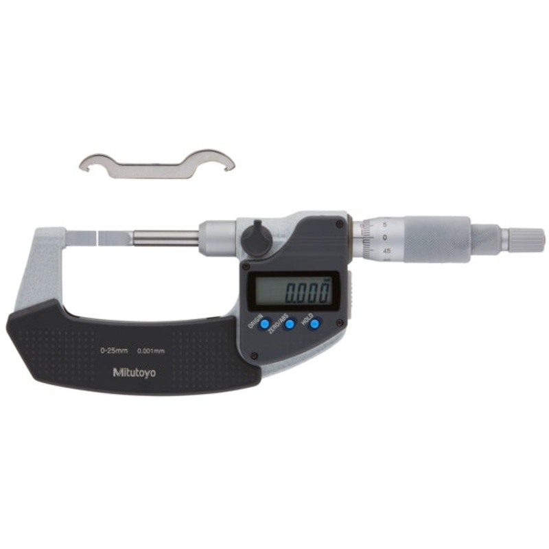 Mitutoyo Digital Blade Micrometer, Blade=0,4mm 0-25mm 422-260-30