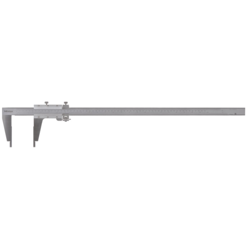 Mitutoyo Vernier Caliper Nib Style Jaw 0-24, 0,001, Fine Adjust., Inch/Metric 160-103