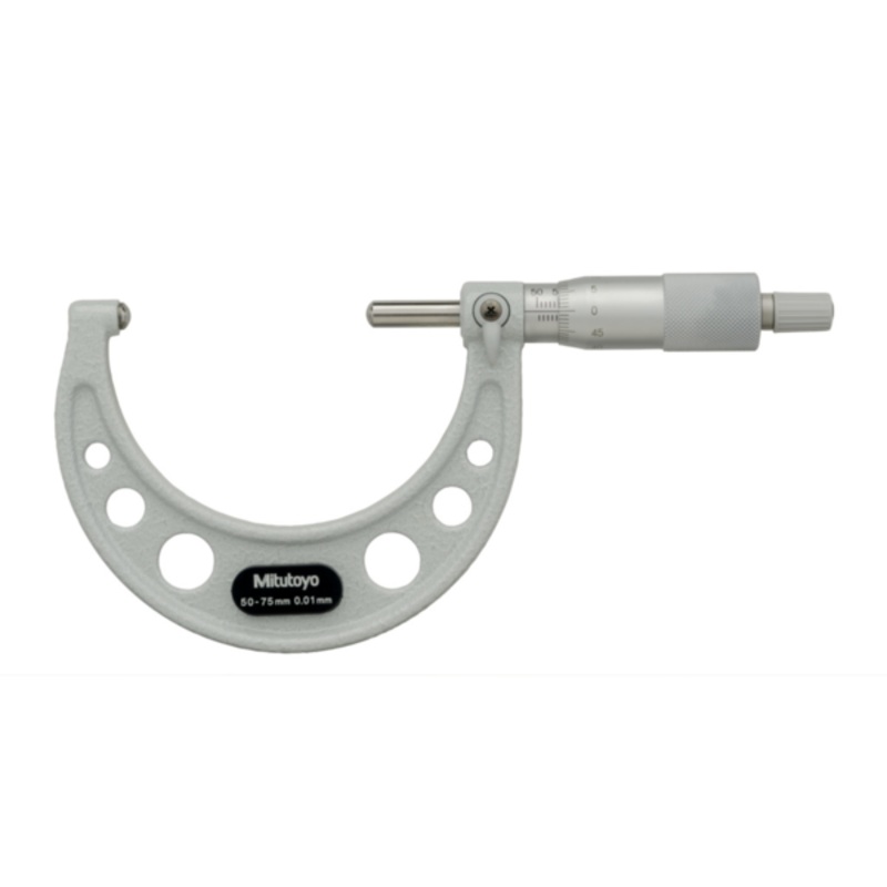 Tube Micrometer, Spherical Anvil/Spindle 50-75mm 115-217