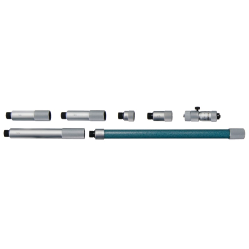 Tubular Inside Micrometer, Hardened Face 50-500mm 137-203