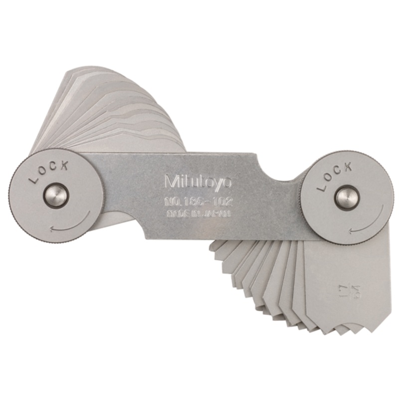 Radius Gauge 186-102, 17/64-1/2