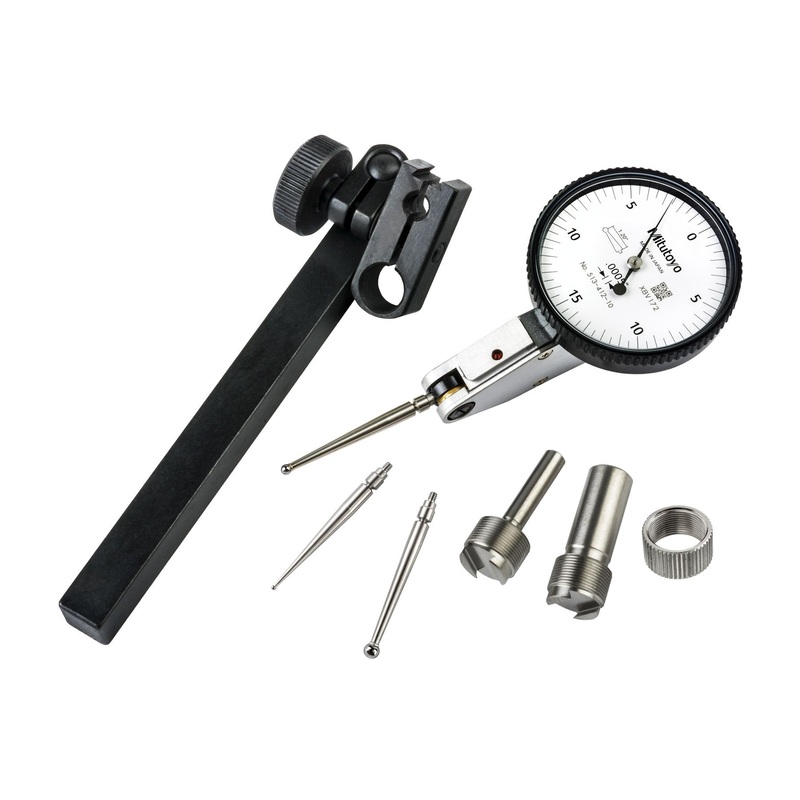 Dial Test Indicator, Horizontal Type 0.03, 0.0005, 4/9.52mm Stem 513-412-10T