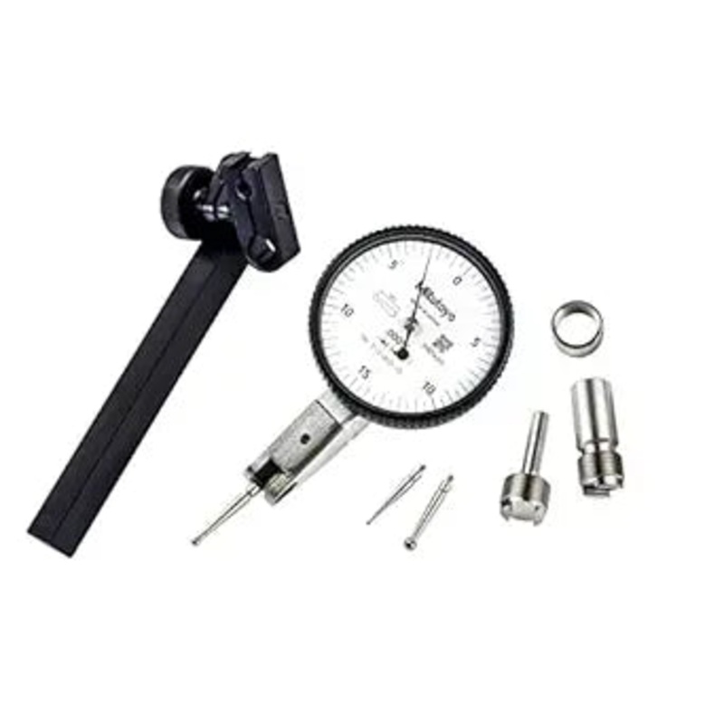 Dial Test Indicator, Horizontal Type 0.03, 0.0005, 4/9.52mm, with Bracket 513-402-10T