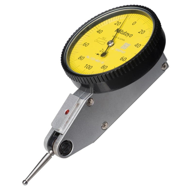 Dial Test Indicator, Horizontal Type 0.2mm, 0.002mm, 4/8mm Stem 513-405-10A