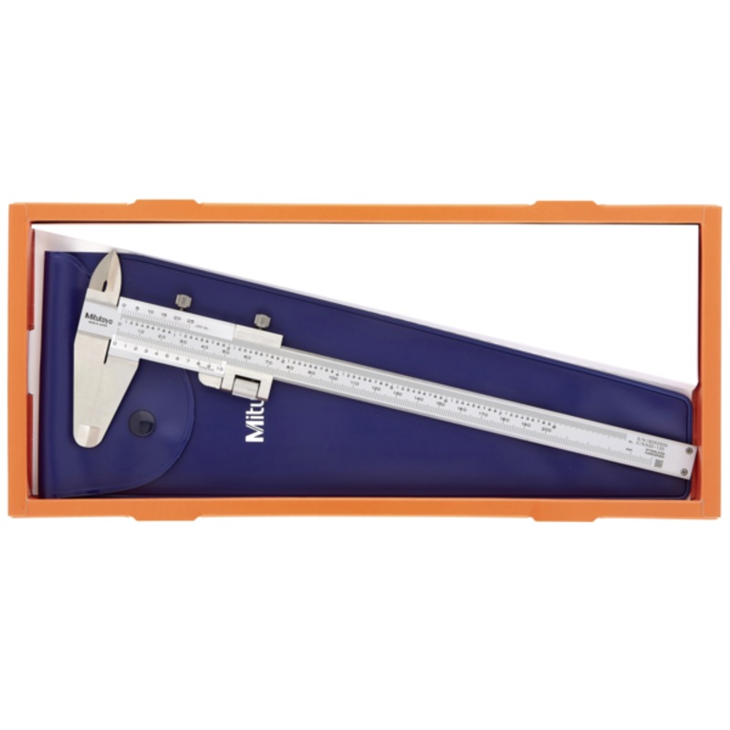 Mitutoyo Vernier Caliper, Fine Adjustment 0-180mm, 0,02mm, Metric/Inch 532-120