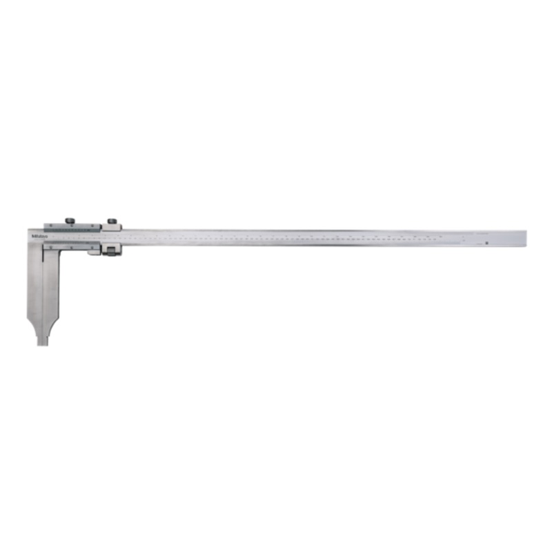 Mitutoyo Vernier Caliper Long Jaw, Fine Adjust. 0-750mm/0-30, 0,02mm, Metric/Inch 534-107