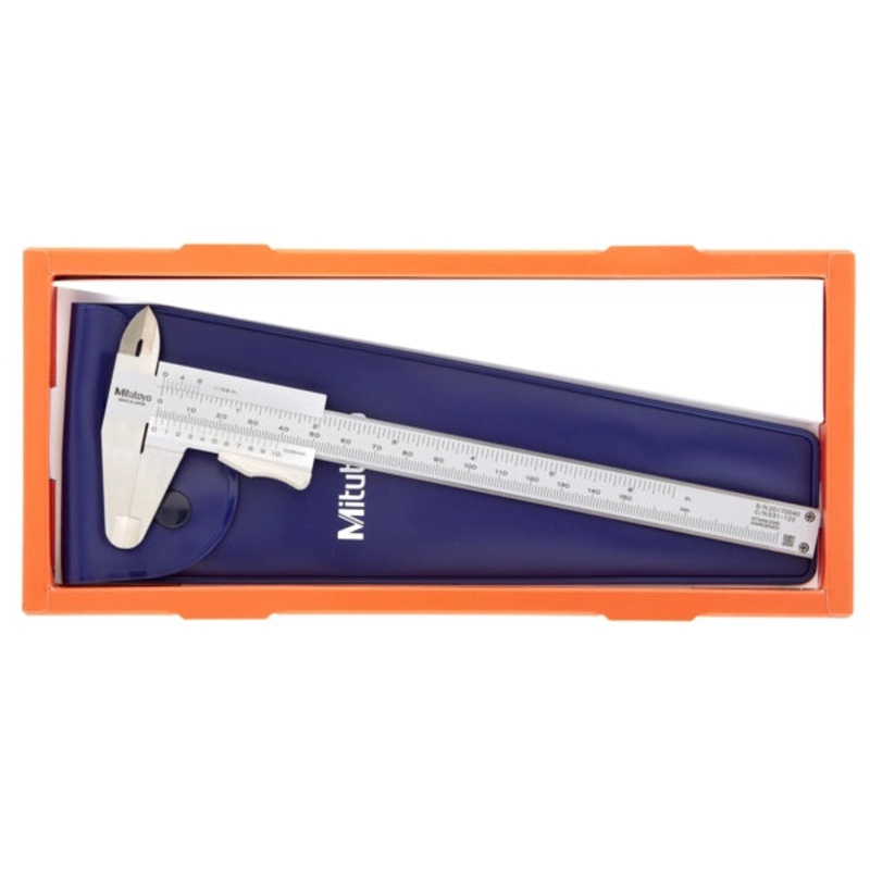 Mitutoyo Vernier Caliper with Thumb Clamp 0-150mm/0-6, 0,05mm, Metric/Inch 531-122