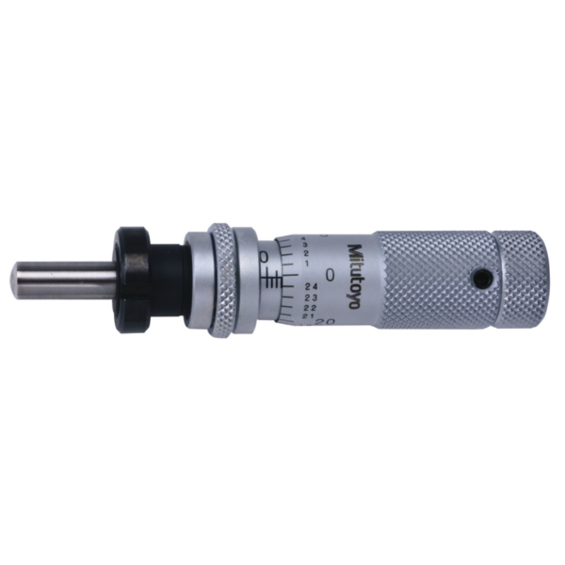 Micrometer Head Zero Adjustable 0-0,5, Clamp Nut, Spi. Lock, Sph. Spi. 148-852