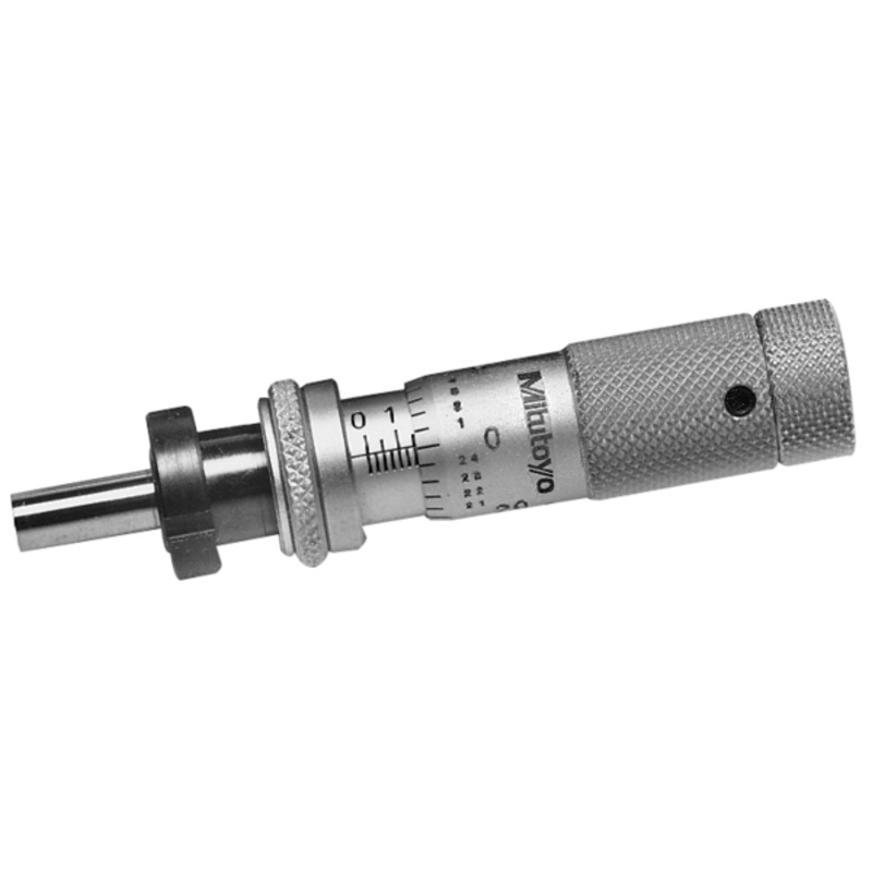 Micrometer Head Zero Adjustable Thimble 0-0,5, Clamp Nut, Spindle Lock 148-502