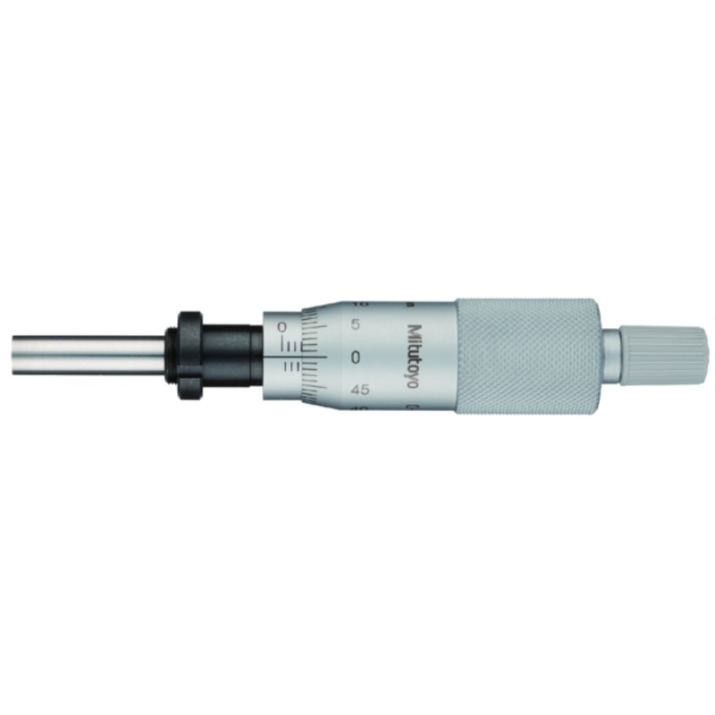 Micrometer Head, Medium-sized Standard 0-25mm, Clamp Nut 150-191