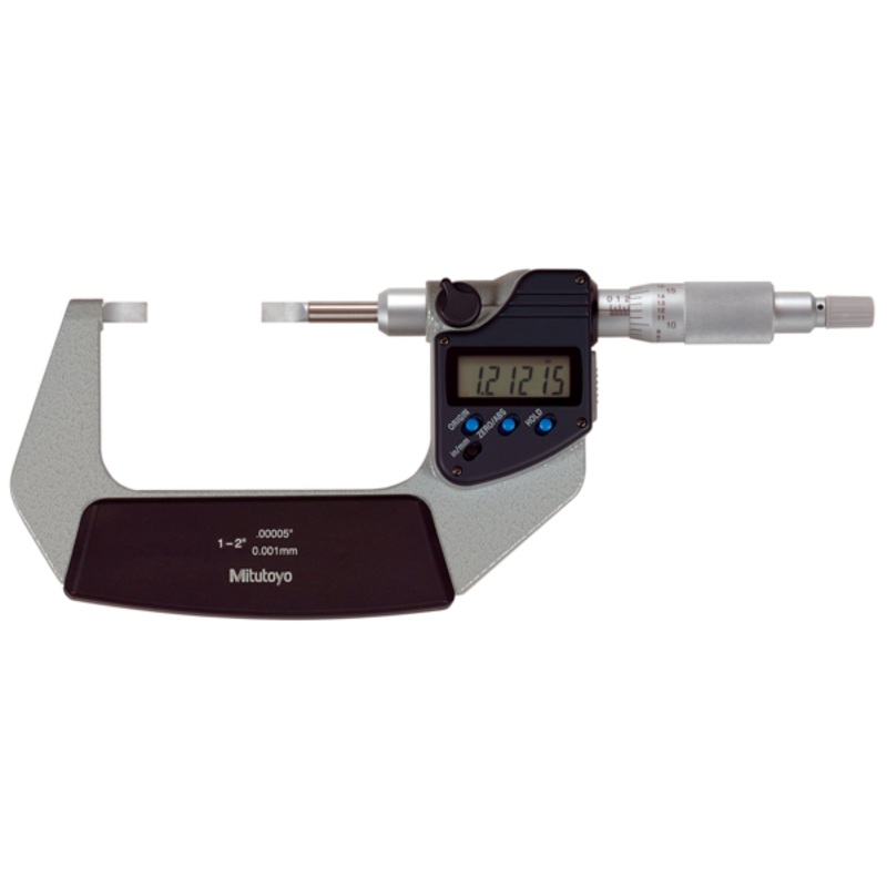 Mitutoyo Digital Blade Micrometer, Blade=0,75mm Inch/Metric,1-2 422-331-30