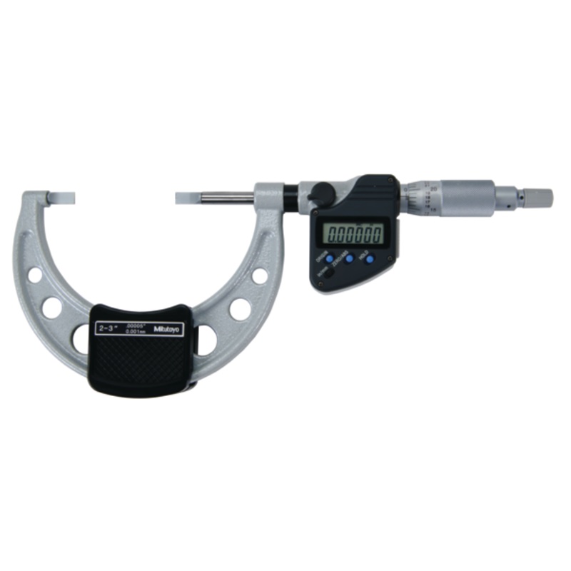 Mitutoyo Digital Blade Micrometer, Blade=0,75mm Inch/Metric, 2-3 422-332-30