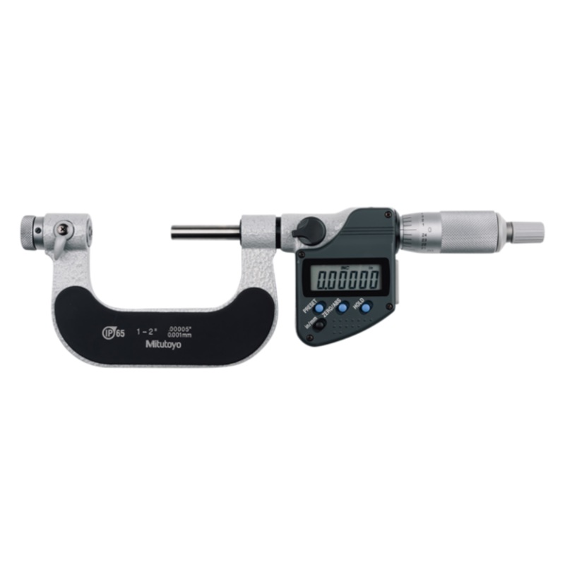 Mitutoyo Digital Screw Thread Micrometer IP65 Inch/Metric, 1-2 326-352-30