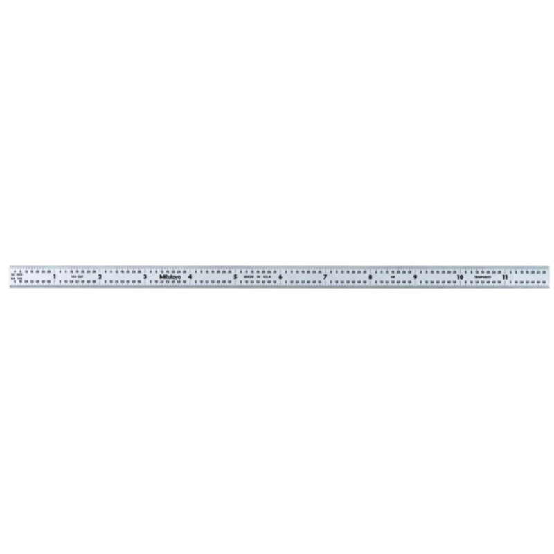 Steel Rule, Fully-Flexible Rule 12, Inch 182-221